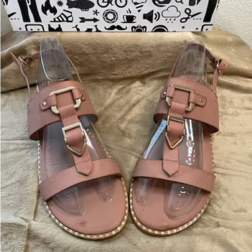 Bamboo Minimal-48S Maubnh/Mauve Sandals
